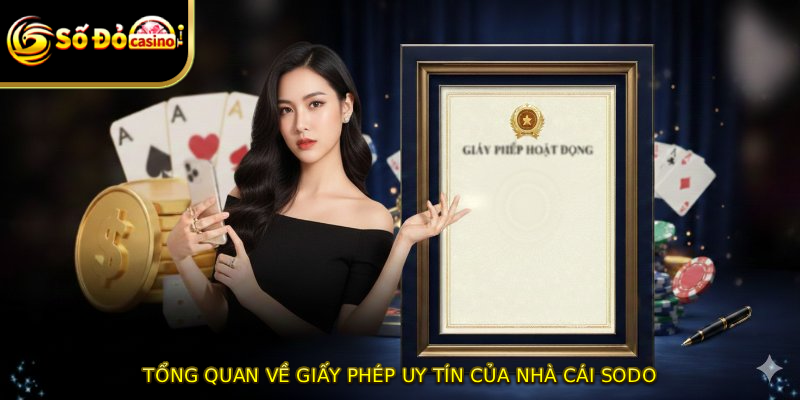 Tổng quan về giấy phép uy tín của nhà cái SODO